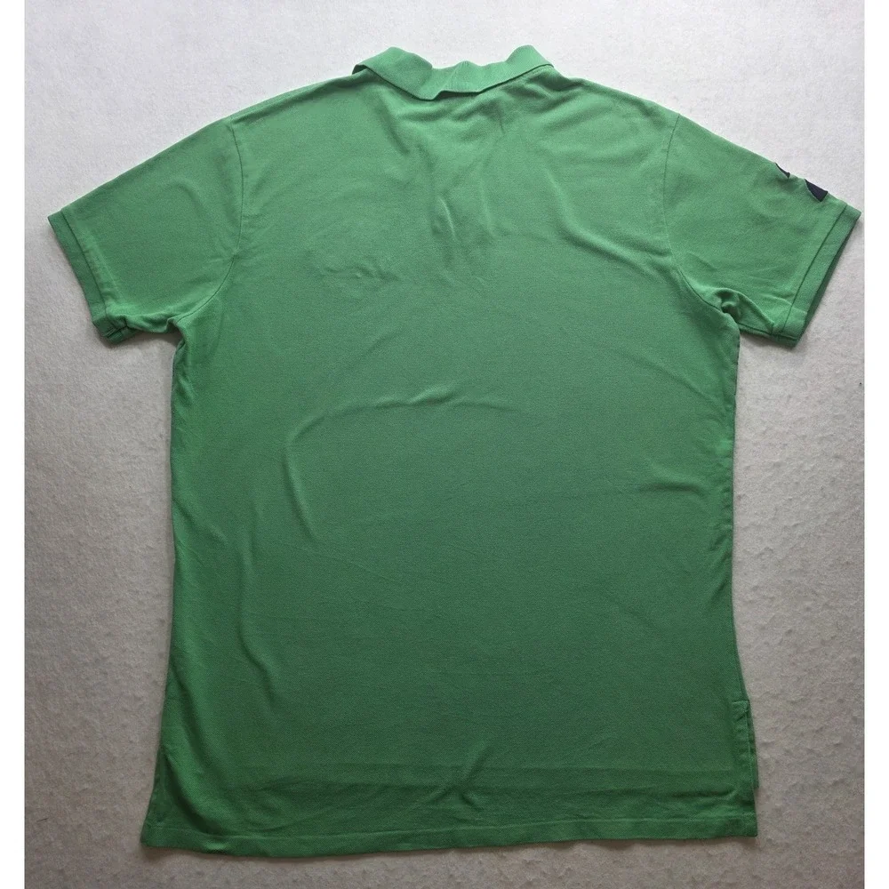 Polo Ralph Lauren Vintage RARE Green Embroidered NY 1967 #2 Polo. Size XL